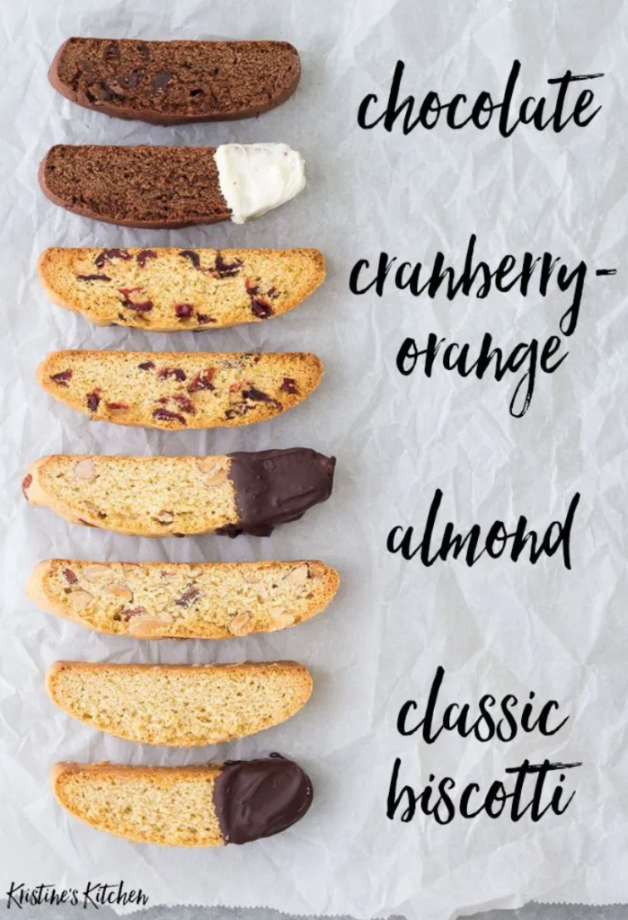 Bake biscotti
